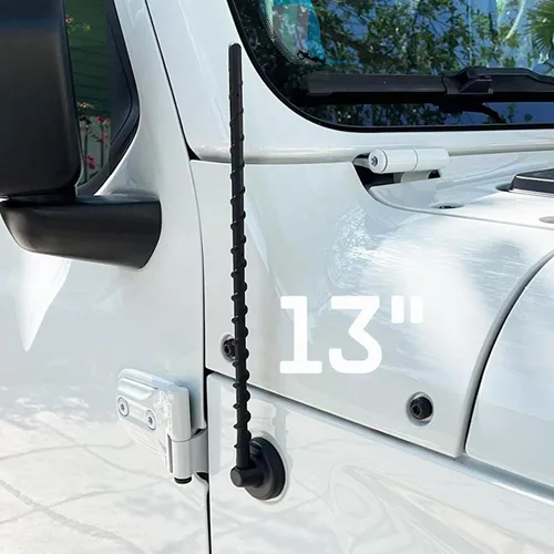Vista 2 de Antena VOFONO de 13 pulgadas para Jeep Wrangler Gladiator 2007-2026