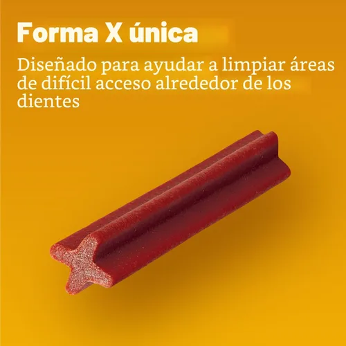 Vista 3 de Pedigree Dentastix Golosinas dentales para perros de raza grande, sabor a tocino, 32