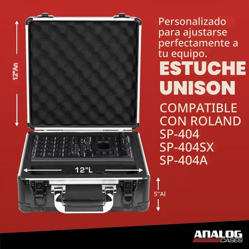Vista 5 de ANALOG CASES Roland SP-404 MK2 - Estuche rígido UNISON ultraligero
