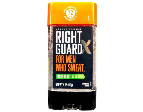 Vista 2 de Right Guard Total Defense - Desodorante antitranspirante Power Gel Fresh Blast, 4 onzas (paquete de 4)