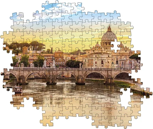 Vista 3 de Clementoni Roma-31819 - Rompecabezas de 1500 piezas, fabricado en Italia, sin