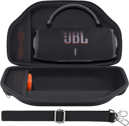 Vista 2 de Estuche rígido para altavoz portátil impermeable JBL Charge 6/Charge Estuche negro