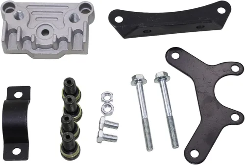 Vista 6 de Trkimal Kits de refrigeración de aceite de motor, radiador para Pit Dirt Bike ATV Motocicleta Quad Moto 125CC 140CC Tao Tao Bosuer KAYO Apollo Gold