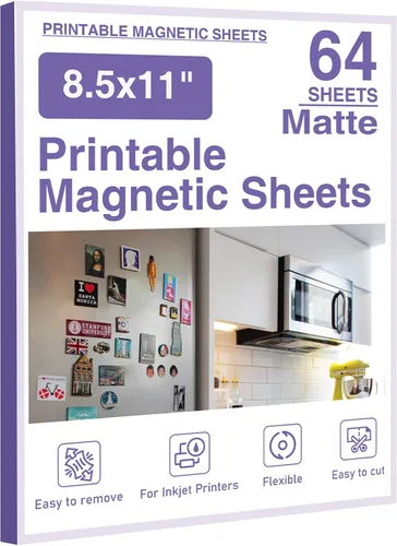 Vista 10 de BEST CHOICE MAGNETS 12 hojas magnéticas imprimibles de 8.5 x 11 pulgadas