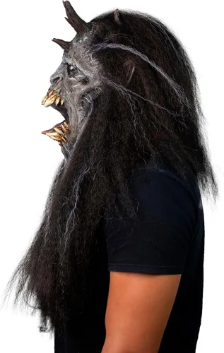 Vista 6 de Ghoulish Productions Wendigo - Máscara de látex para Halloween