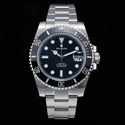 Vista 3 de Sugess ISO-6425 SP116610LN - Reloj de buceador de acero 316L para hombre
