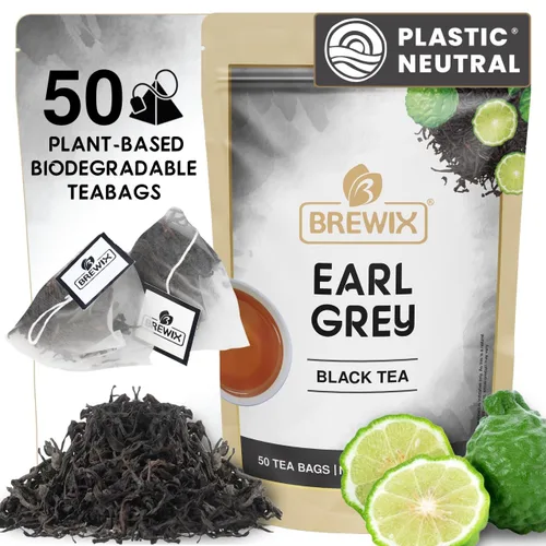 Vista 23 de BREWIX, Bedtime Blossom - Té suelto de hierbas (más de 50 tazas) sin cafeína y totalmente natural Mezcla relajante floral nocturna Rooibos
