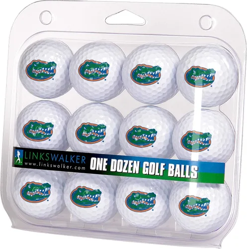 Vista 44 de LinksWalker Bolas de golf universitarias 12 bolas de regalo, tamaño reglamentario, bolas de 2 piezas