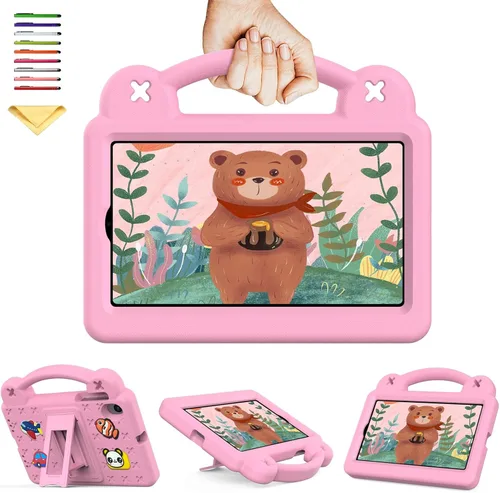 Vista 34 de Funda para tablet Walmart Onn de 7 pulgadas Gen 4 2024 (Modelo: 100135924), UUcovers con soporte de espuma EVA suave, soporte de espuma EVA suave