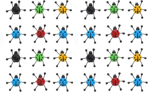 Vista 9 de TOYANDONA 12 escaladores de pared adhesivos, juguetes creativos elásticos para insectos y ventanas, juguetes para niños, recuerdos de fiesta