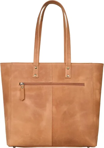 Vista 3 de ANTONIO VALERIA Alexis - Bolso de cuero con asa superior para mujer