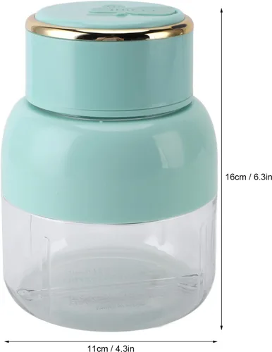 Vista 2 de Batidora portátil 27.1 fl oz USB recargable batido taza BPA-Free Food Grade Material, 2000mAh Battery, Compact 11x16cm, Detachable for Easy