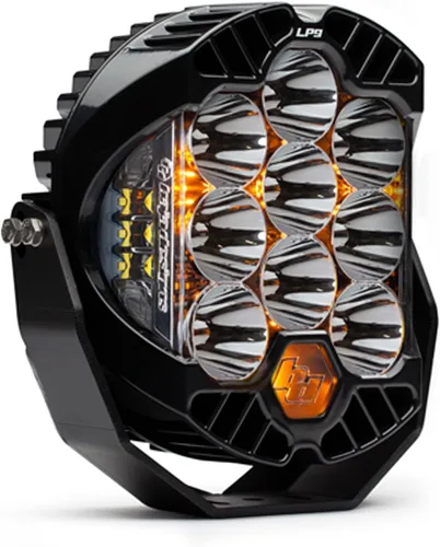 Vista 3 de Baja Designs LP9 Pro - Cápsula de luz LED para Jeeps, todoterreno 4x4, camión, UTV (lente puntual; ámbar)
