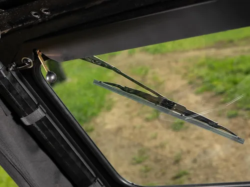 Vista 7 de SuperATV Polaris Ranger XP 1000 Limpiaparabrisas de cristal abatible del lado del conductor