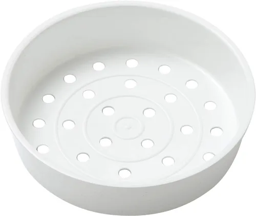 Vista 8 de YiZYiF Cesta de vapor de plástico para cocinar arrocera y calentador de utensilios de cocina, color marfil, 3L