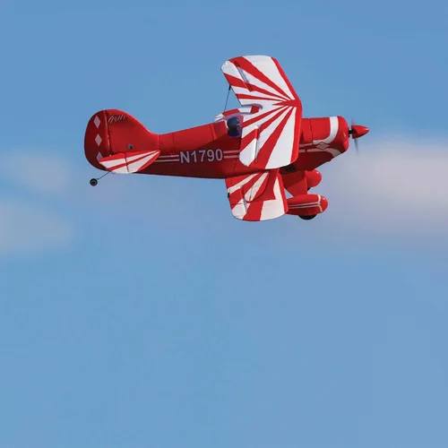 Vista 4 de E-flite RC Airplane UMX Pitts S-1S BNF Transmisor básico Batería y cargador no incluidos con AS3X y Safe Select EFLU15250