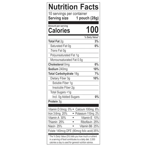 Vista 2 de Better Oats Paquetes de avena de 100 calorías de manzanas y canela, desayuno instantáneo con semillas de lino y sabor natural de manzana y canela