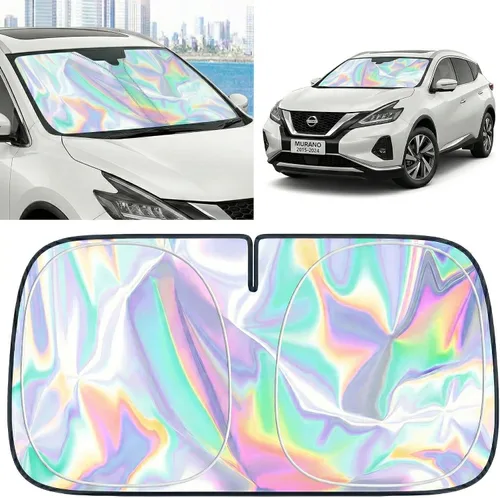 Vista 70 de Parasol para parabrisas BMW X1 E84 2016-2026 – Cubierta plegable para parabrisas X1 E84, accesorios para proteger el coche de los rayos del sol