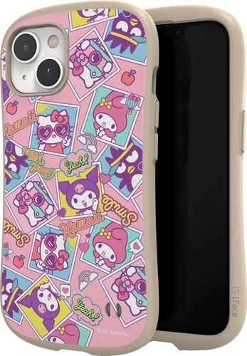 Vista 15 de iFace Funda para iPhone 14 Pro Max (6.7 pulgadas) Hello Kitty and Friends First Class - Bonita funda protectora de doble capa a prueba de golpes
