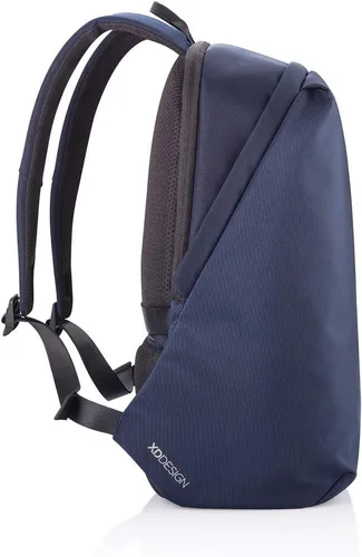 Vista 4 de XDDesign Bobby Soft Mochila antirrobo, marino, Computadora portátil