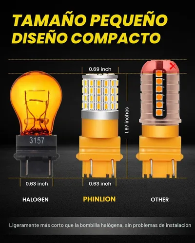 Vista 5 de 3157-3014-72SMD., Amarillo ámbar