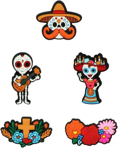 Vista 2 de Vaymzsuc 50 100Pcs Pack Shoe Decorations Charms for Boys Girls Women Teens Kids Clog Accessories Pins Fit for Garden Sandals Wristband Bracelet