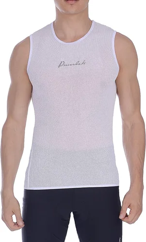Vista 4 de Przewalski Mens Sleeveless Cycling Undershirt Quick Dry Bike Base Layer Vests Breathable Tops Bicycle Clothing