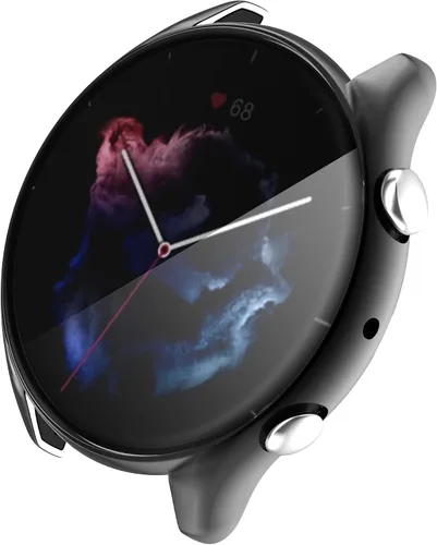 Vista 5 de Funda protectora de pantalla compatible con Amazfit GTR 3 y GTR 3 Pro Premium TPU suave cubierta protectora delgada [a prueba de arañazos]