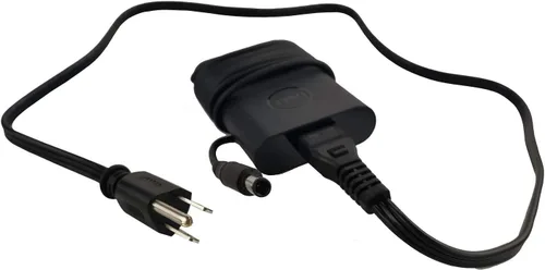 Vista 2 de Genuino original DELL 65 W 19.5 V 3.34A fuente de alimentación de CA cargador adaptador con cable