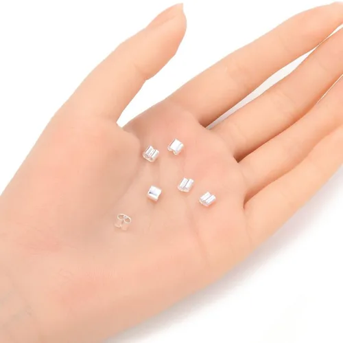 Vista 2 de Adabele - Carpeta hipoalergénica de plata de ley 925 auténtica para 0.059 in, hilo de alambre de cuero, para fabricación de joyas y manualidades, 10