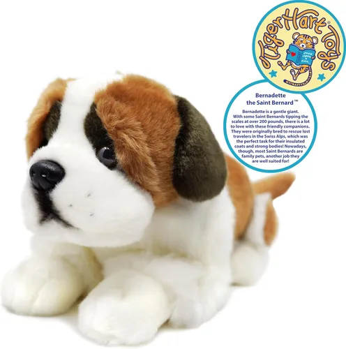Vista 3 de TigerHart Bernadette The Saint Bernard - Peluche de 17 pulgadas