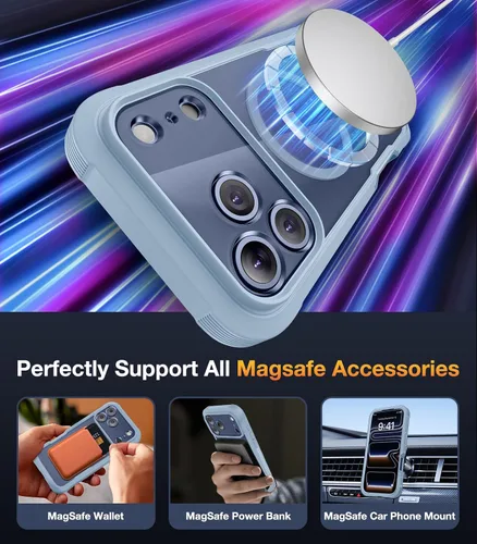 Vista 509 de DIACLARA - Funda transparente compatible con iPhone XR 6.1 pulgadas 2018
