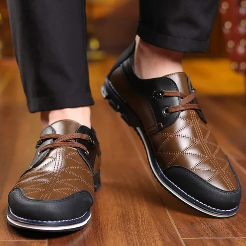 Vista 7 de COSIDRAM - Zapatos informales para hombre, zapatos deportivos de vestir, caminar, negocios, oficina, mocasines cómodos