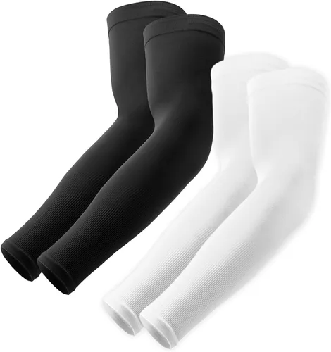Vista 8 de OutdoorEssentials Mangas de brazo con protección solar UV, manga de compresión para brazos, mangas de brazo UV para hombres, mujeres, mangas