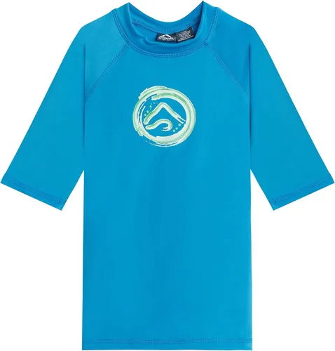 Vista 44 de Kanu Surf Paradise UPF 50+ - Camiseta de baño con protección solar para niños Abacos Aqua