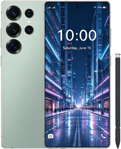 Vista 16 de 25 teléfono ultra desbloqueado, 8GB+256GB Android 14.0 teléfono Gris