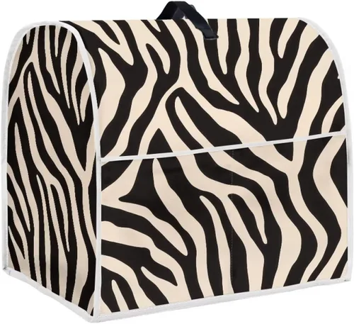Vista 48 de Talayituse Beach Turtle Starfish Print Stand Mixer Cover for 4.5-5 Quarts Kitchen Aid, Washable Mixer Dust Cover with Handle and Pocket Kitchen