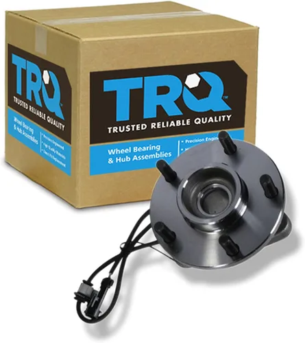 Vista 57 de TRQ Cojinete de rueda lateral del pasajero trasero y conjunto de cubo compatible con Ram ProMaster 1500 ProMaster 2500 ProMaster 3500 2014-2023