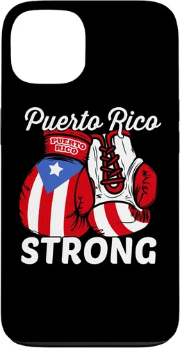 Vista 7 de Guantes de boxeo con la bandera de Puerto Rico para iPhone 16 Boricua Puerto Rican Pride Case