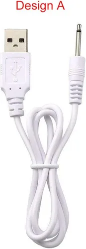 Vista 5 de Cable adaptador USB de 0.098 in de repuesto DC Cable de carga rápida para varita recargable