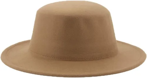 Vista 24 de Sombrero de invierno para mujer, sombreros de invierno para mujer, moda formal, boda, decorar, gorra de Panamá