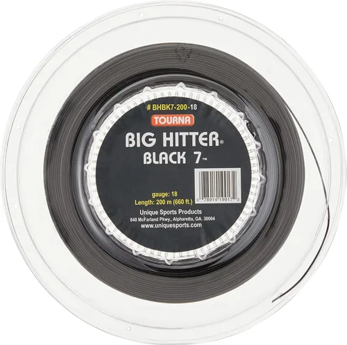 Vista 8 de Tourna Big Hitter Black7 Ultimate Spin Poliéster Poliéster
