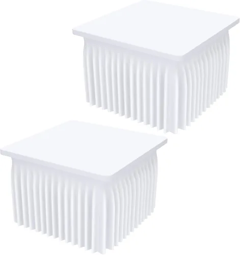 Vista 39 de Smiry Mantel de elastano, elástico ajustable para mesas rectangulares de 3 pies, impermeable, lavable, para exteriores, bodas, banquetes y fiestas