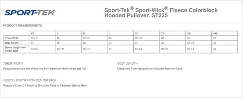 Vista 2 de Sport Tek Sudadera con capucha de moda Wick-Moisture para hombre, Gris ahumado oscuroLima Shock, L
