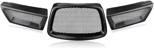 Vista 4 de Parrilla delantera de fibra de carbono para Subaru Impreza 9th WRX STI 2006-2007