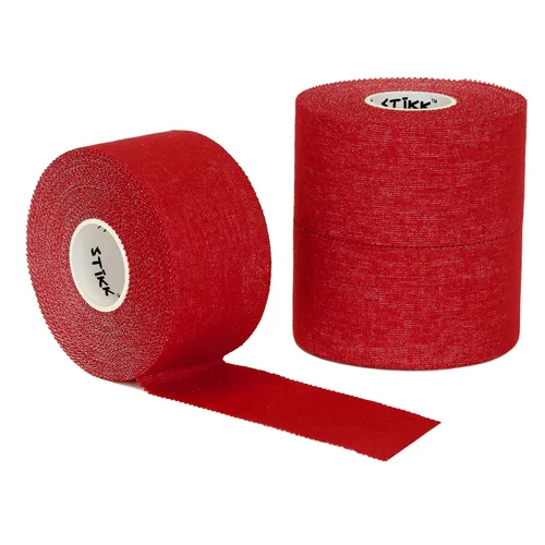 Vista 7 de STIKK Cinta atlética - Paquete de 3 unidades, color negro, 1.5 pulgadas x 15 yardas - para estabilizar y apoyar músculos y articulaciones