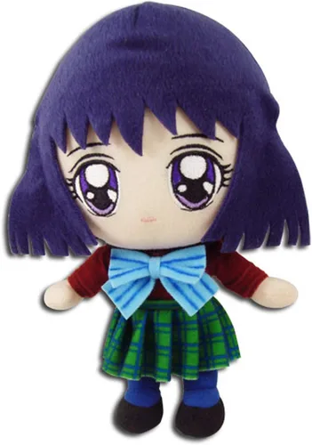 Vista 3 de Great Eastern Sailor Moon GE-52049 Hotaru Tomoe Saturn - Uniforme escolar de peluche, multicolor, 8.5 pulgadas