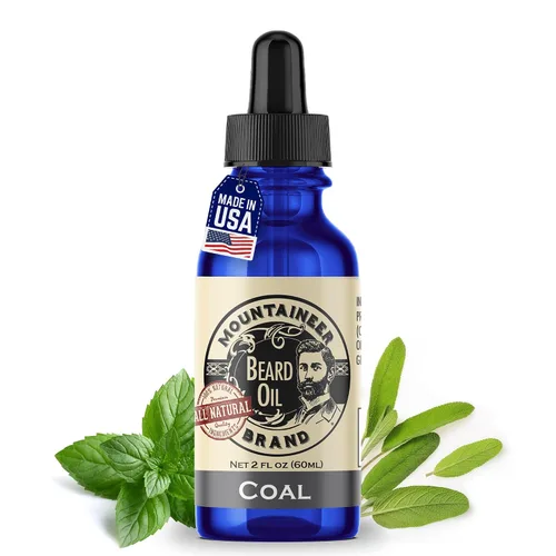 Vista 9 de Mountaineer Brand Aceite para barba – Sin perfume – Acondicionador y suavizante 100% natural para hombres – Hidrata e hidrata para el crecimiento