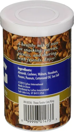 Vista 2 de Loftus International Tres Serpientes en una lata - Broma King Deluxe Mixed Nuts