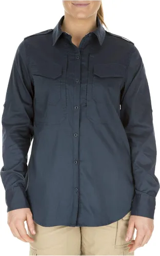 Vista 3 de 5.11 Tactical Spitfire - Camisa de tiro para mujer, tela con acabado de teflón, estilo 62377